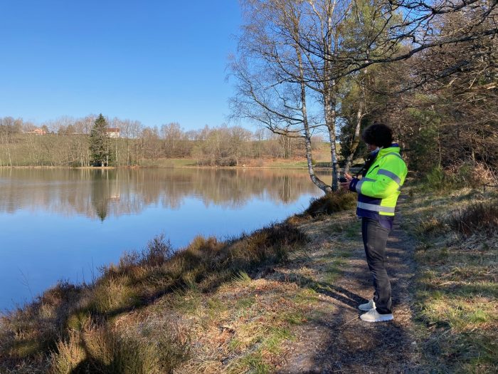 Opération Lidar sur le Site Natura 2000