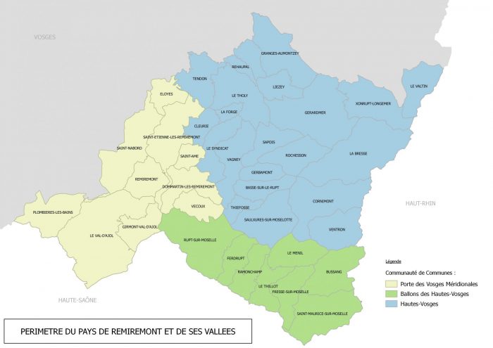 Carte de localisation PCAET