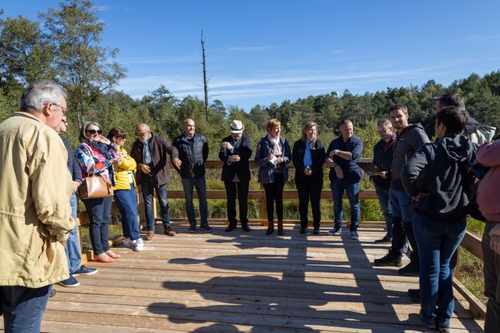 Inauguration du caillebotis de l’espace NATURE 2000 « Tourbière de la Demoiselle »