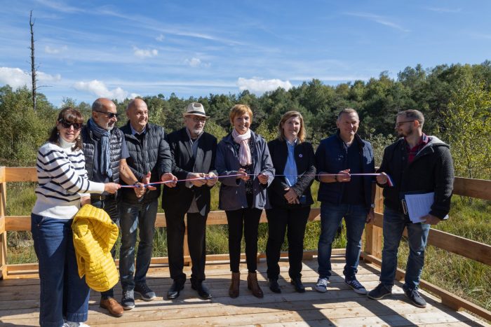 Inauguration du caillebotis de l’espace NATURE 2000 « Tourbière de la Demoiselle »